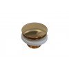 Aquatica Euroclicker3 Bathtub Drain Polished Gold