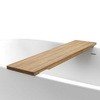 Aquatica Universal 36.25 Waterproof Teak Wood Bathtub Tray 627722008796 onwhite 100