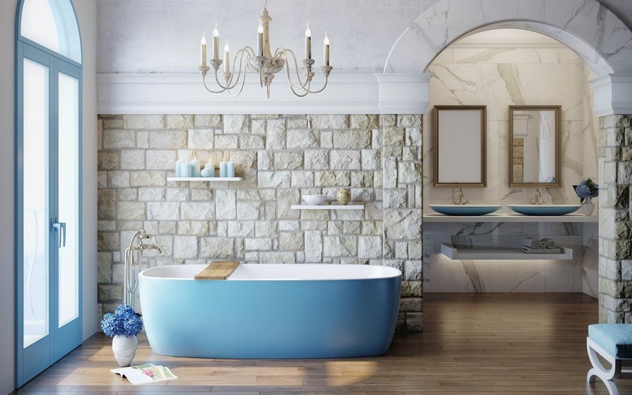 Coletta Jaffa Blue Frestanding Solid Surface Bathtub 01 (web)