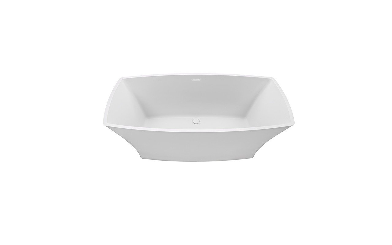 MTI Baths Acquabella Marcel Freestanding Mineral Composite Soaking Bathtub picture № 0