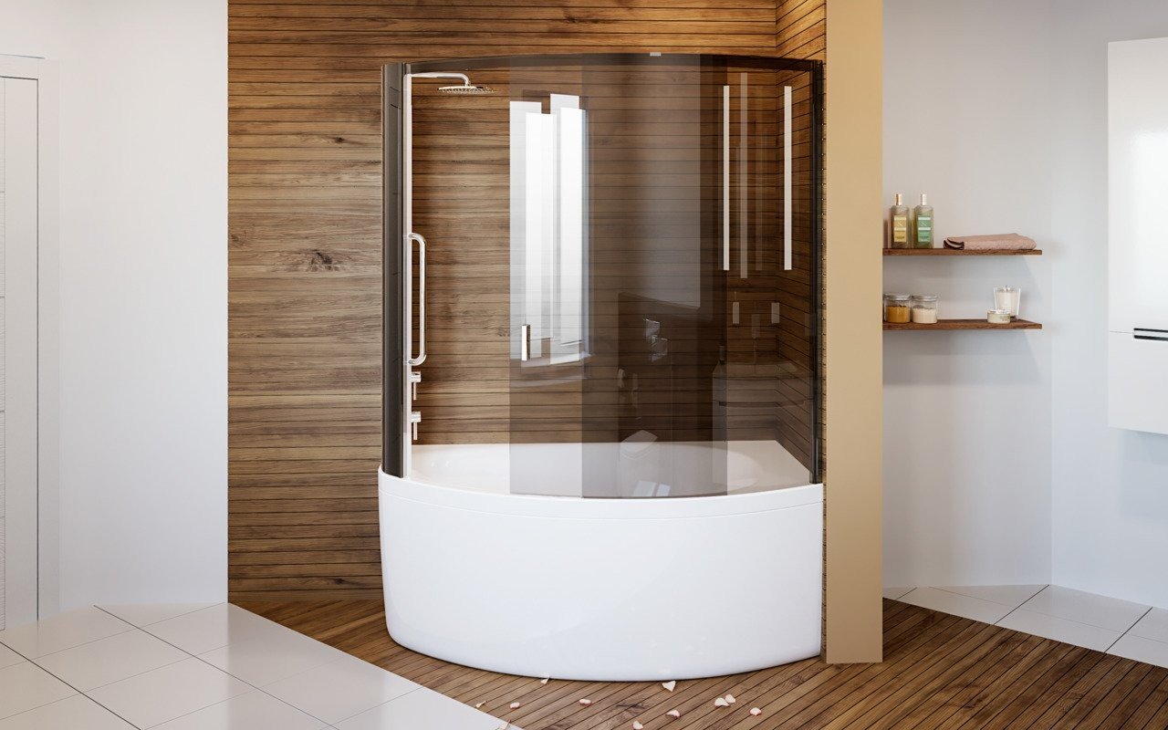 Anette B L Shower Tinted Curved Glass Shower Cabin 3 (web)