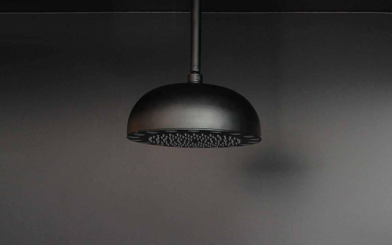 Dynamo MCRD-300 Top-Mounted Shower Head in Black Matte picture № 0