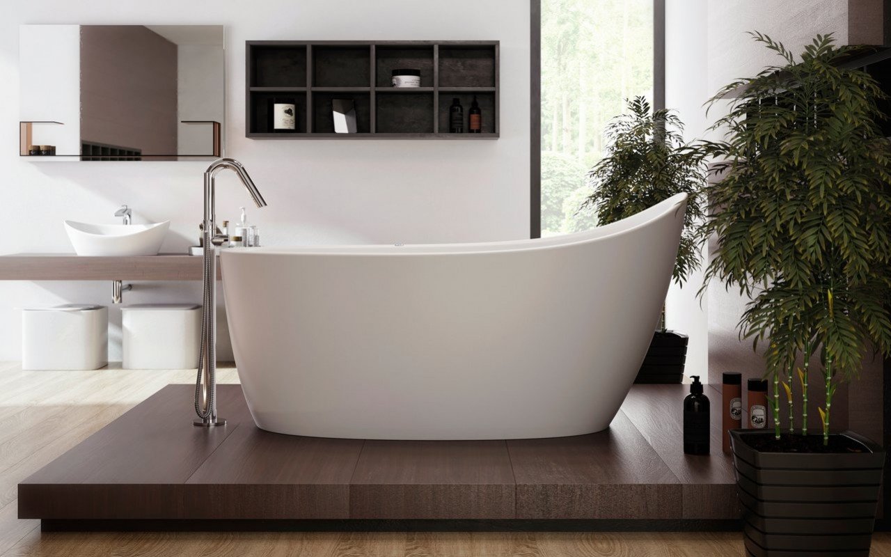 Aquatica Emmanuelle 2 Relax Solid Surface Air Massage Bathtub picture № 0