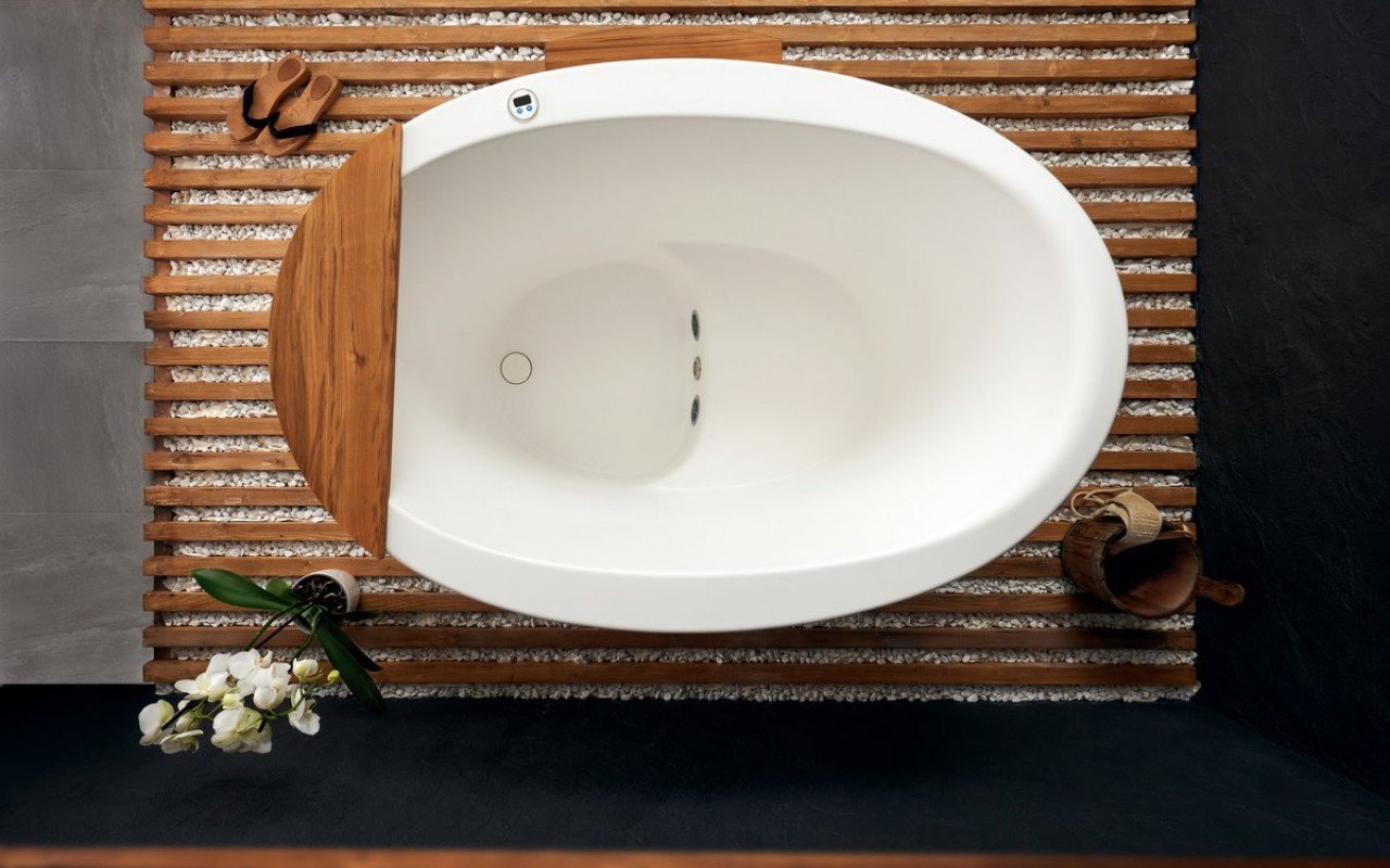 Aquatica True Ofuro Tranquility Heated Japanese Bathtub picture № 0