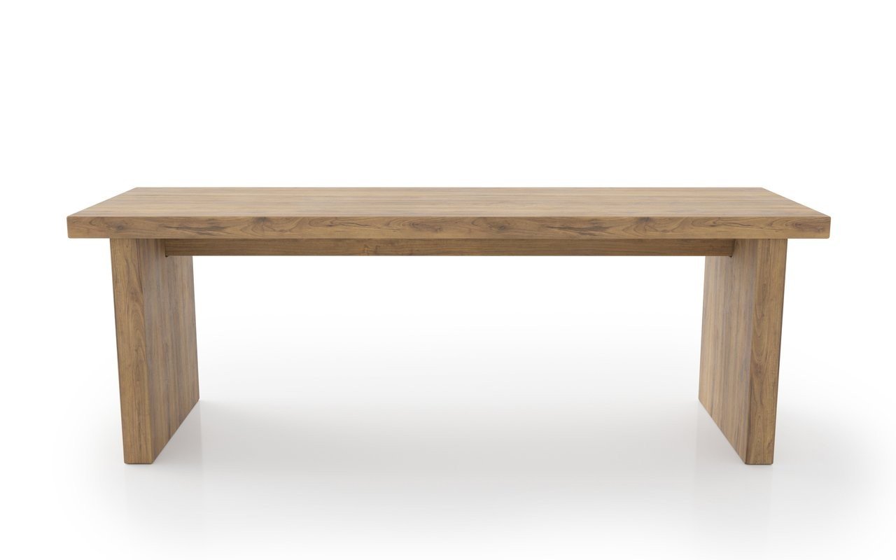 Aquatica Universal 39.25" Waterproof Teak Wood Bathroom Bench picture № 0