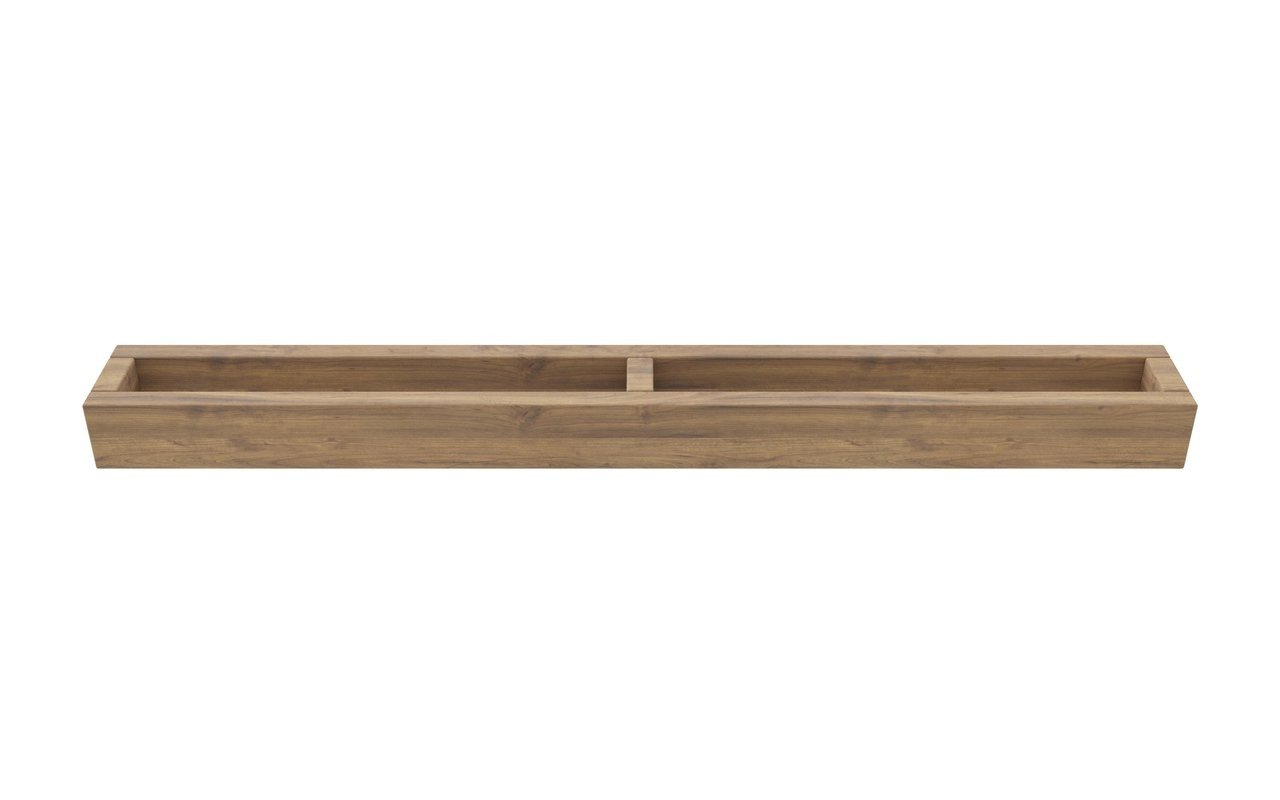 Aquatica Universal 32" Waterproof Wall Mounted Teak Wood Towel Rack picture № 0