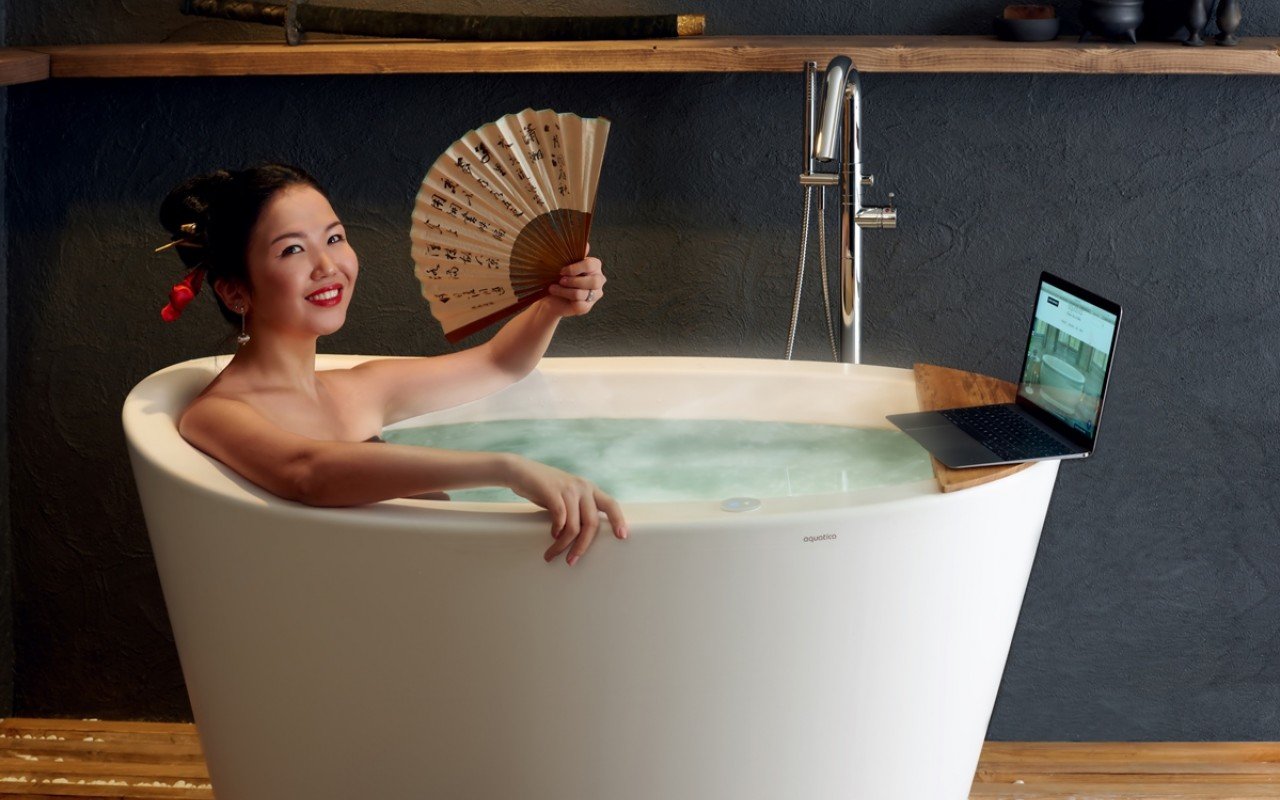 Aquatica True Ofuro Tranquility Heated Japanese Bathtub (220/240V/50/60Hz USA/International) picture № 0