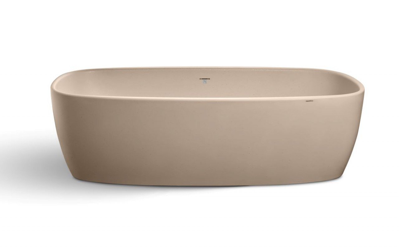 Aquatica Coletta™ Sleek Sandstone Freestanding Solid Surface Bathtub picture № 0