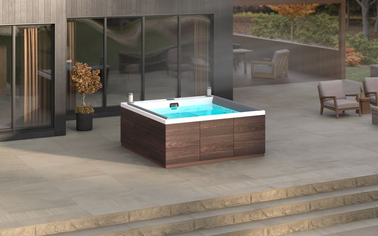 Aquatica Downtown 2 Spa With Thermory Wooden Siding (220/240V/ 50/60Hz) picture № 0