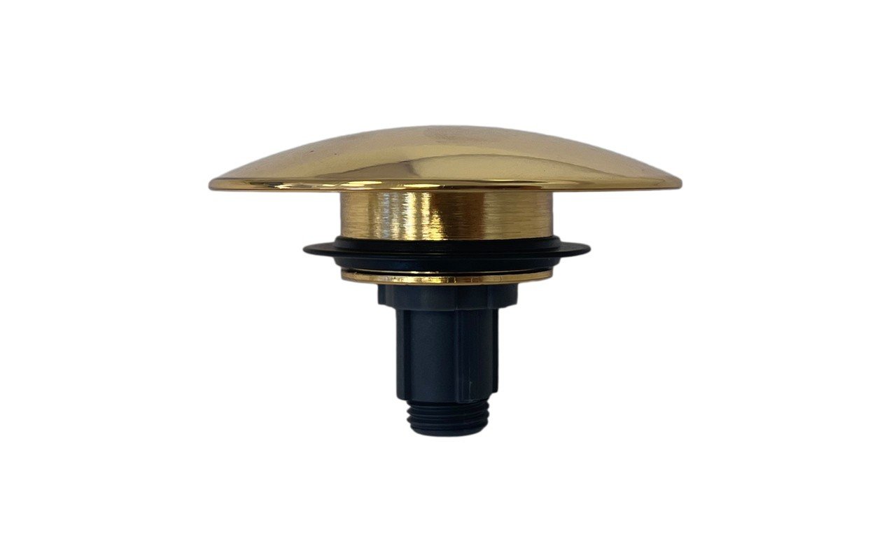 Euroclicker Bathtub Drain (Antique Brass) Full Assembly picture № 0