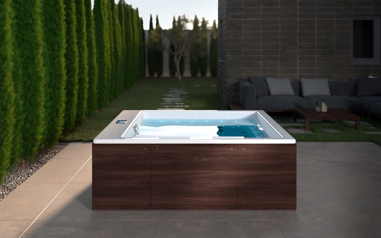 Aquatica Lacus Outdoor Spa with Thermory Wooden Siding (220/240V / 50/60Hz) picture № 0