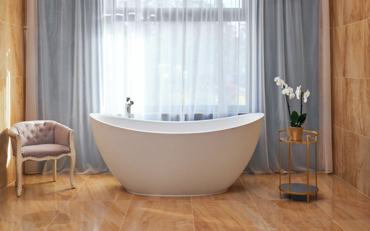 Aquatica Lillian Freestanding Solid Surface Bathtub picture № 0