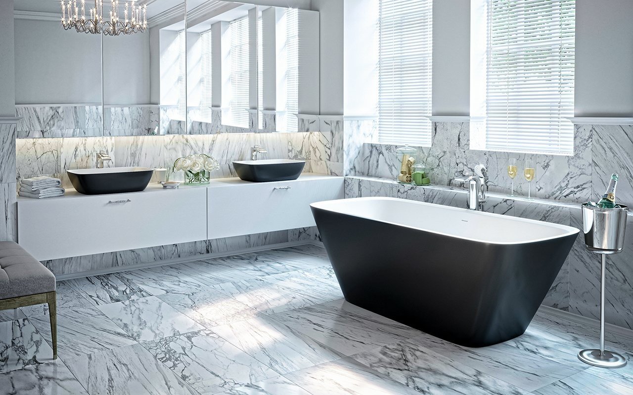 Arabella Black White Freestanding Solid Surface Bathtub by Aquatica web (1 1) (web)