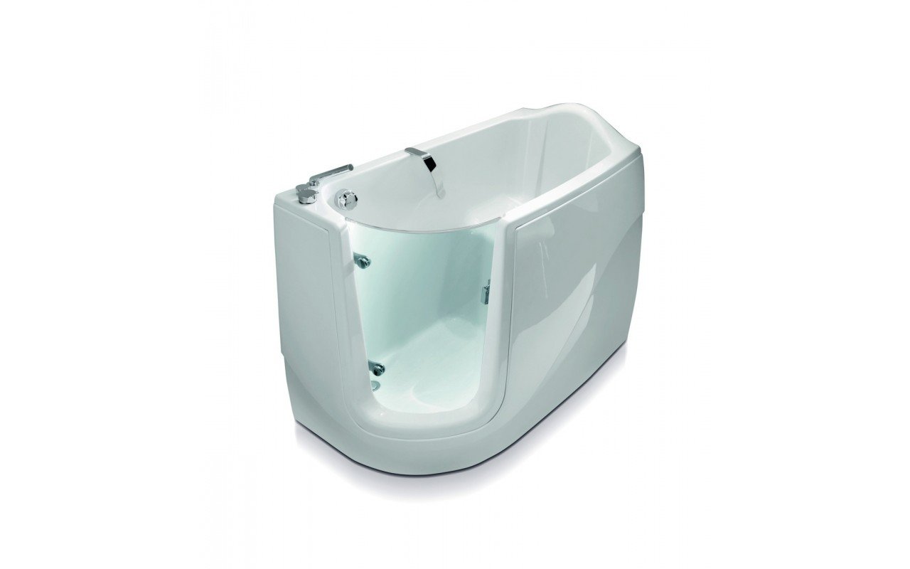 Aquatica Baby-Boomer-L™ Corner Soaking Walk-In Bathtub picture № 0