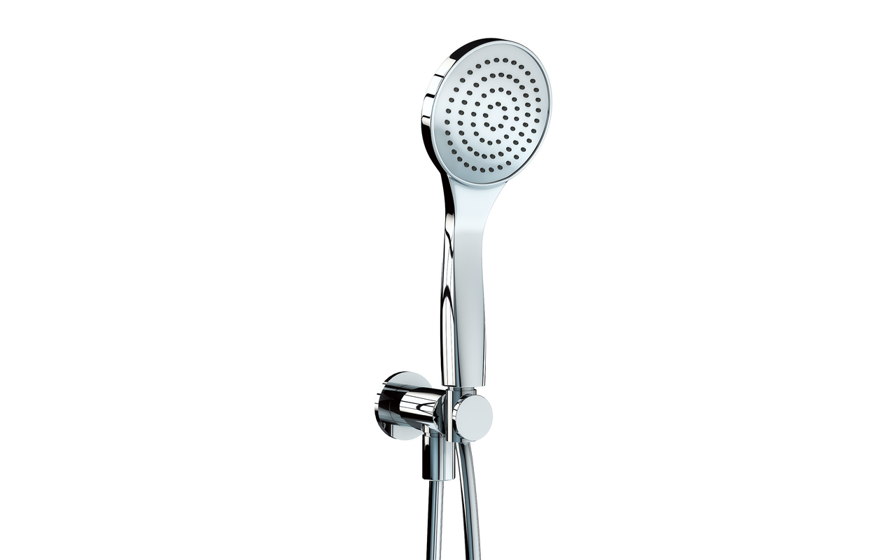 Aquatica Bollicine Handshower with Holder and Hose in Chrome picture № 0