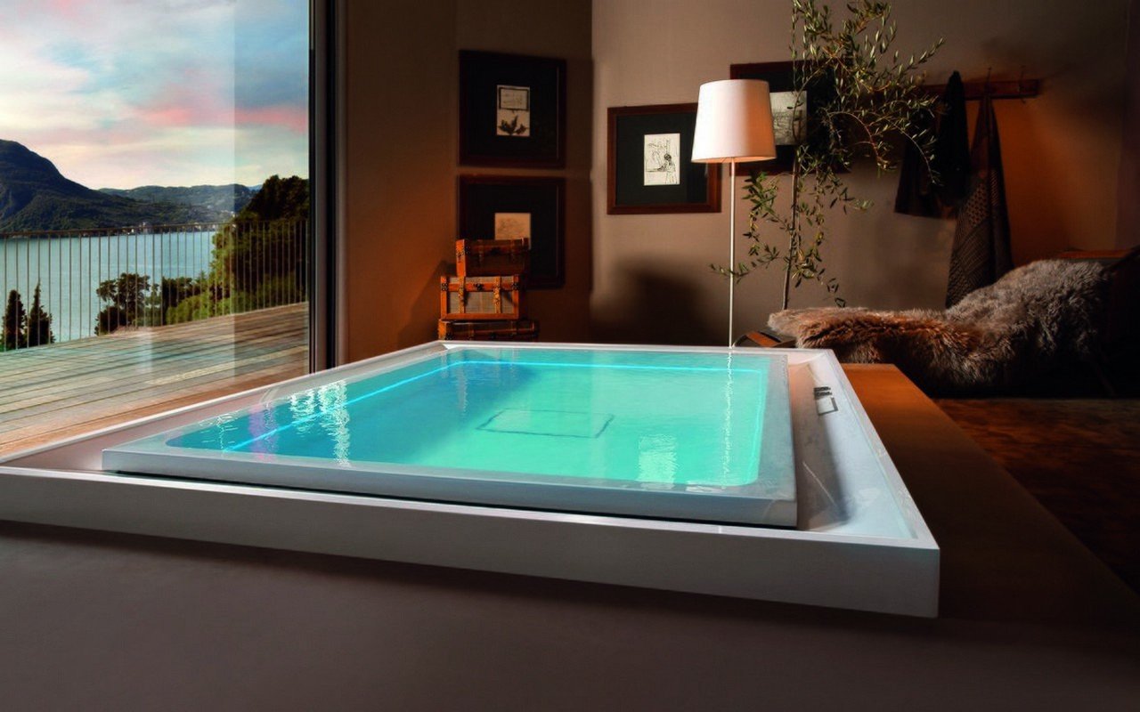 Aquatica Fusion Cube Hydrorelax Jetted Outdoor Indoor Bathtub Us Version 240v 60hz