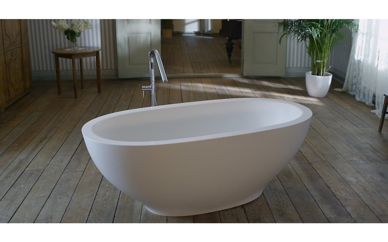 Aquatica Karolina 2 Freestanding Solid Surface Bathtub picture № 0