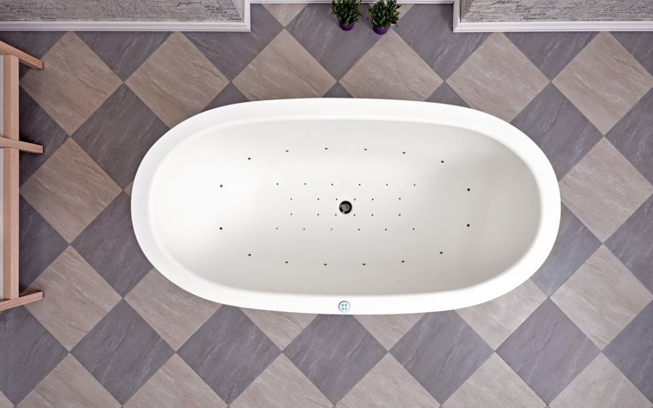 Aquatica Karolina 2 Relax Solid Surface Air Massage Bathtub picture № 0