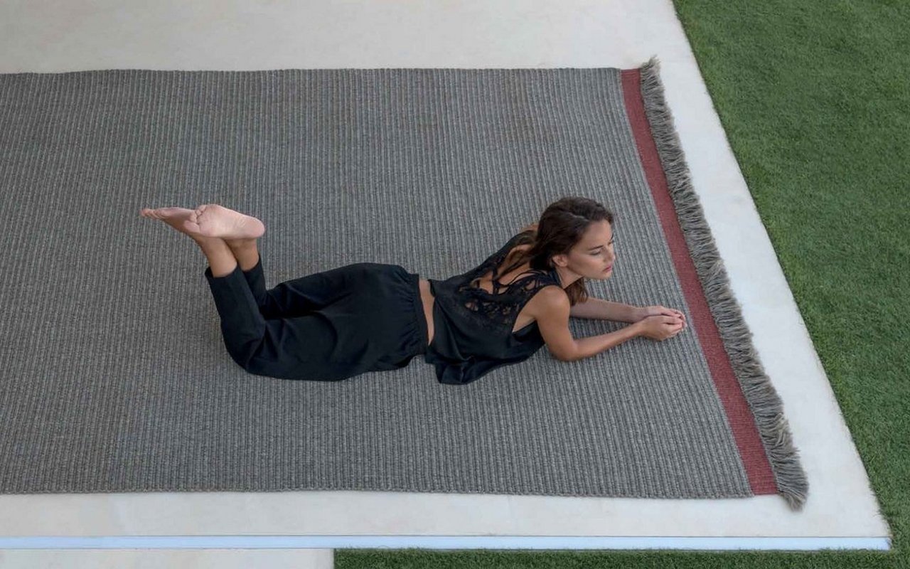 Ribs Outdoor Fabric Carpet by Talenti picture № 0