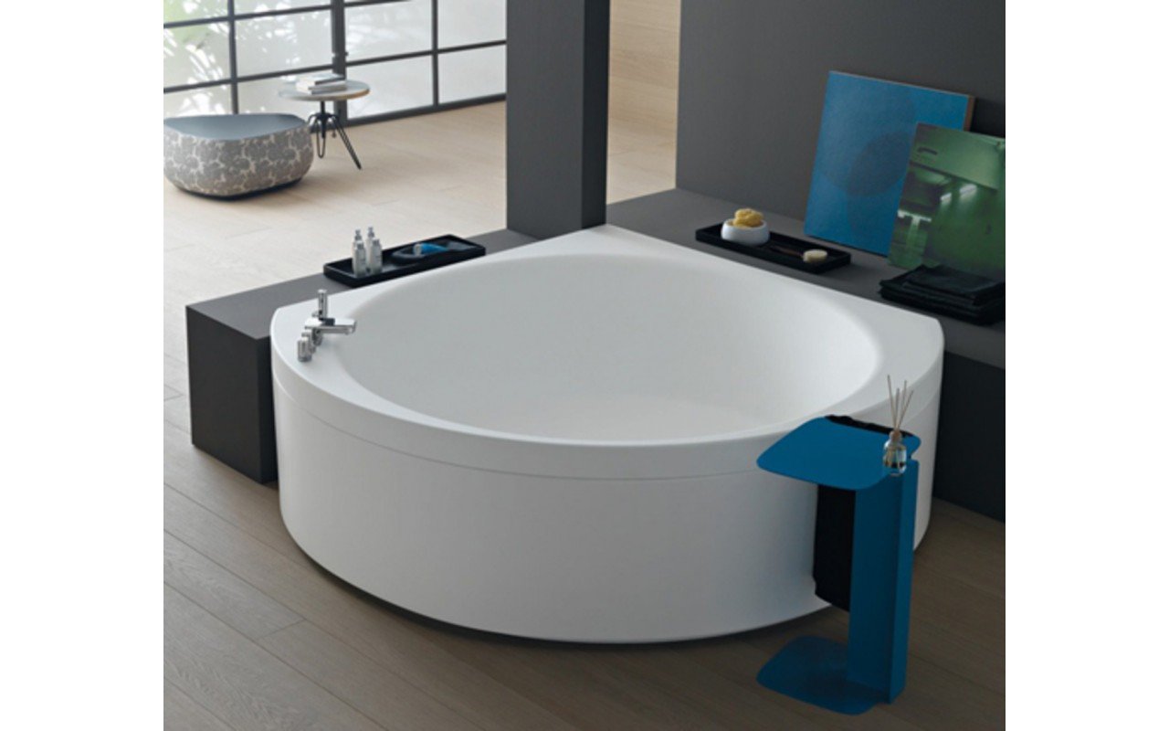 Aquatica Suri-Wht Corner VelveX™ Bathtub - Fine Matte picture № 0