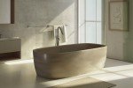 Aquatica coletta concrete freestanding solid surface bathtub 05