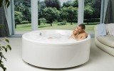Allegra Round Freestanding Bathtub 4