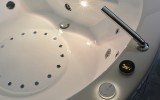 Aquatica Multiplex E Electronic Bath filler with thermostatic valve and hand shower (3)