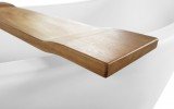 Aquatica Tidal Waterproof Golden Iroko Wood Bathtub Tray 04 (web)