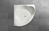 Aquatica cleopatra wht corner acrylic bathtub top web