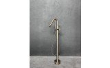 Aquatica Colonna 120 Brushed Nickel Floor Mounted Bathtub Filler 4931 (web)