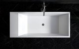Aquatica Monolith White Frrestanding Solid Surface Bathtub01
