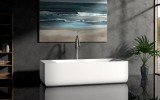 Aquatica Monolith White Frrestanding Solid Surface Bathtub05