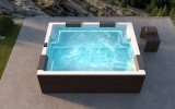 Aquatica Vibe Freestanding DurateX Spa With Thermory Wooden Panels03
