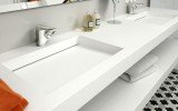 Carre Flexi customizable wall mounted washbasin 02