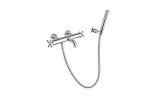 Celine 157 Thermostatic Wall Mounted Bath Filler Chrome (web)