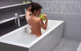 Purescape 026 freestanding acrylic bathtub by Aquatica 02 (web)