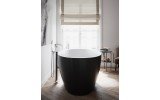 Sensuality Back wht freestanding oval solid surface bathtub (2) (web)
