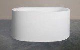 Aquatica Sophia White Freestanding Solid Surface Bathtub0112