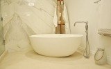 Ocean reef aquatica spoon 2 ps204cm freestanding solid surface bathtub