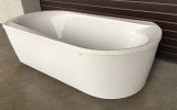 Purescape 107 Wht Freestanding Acrylic Bathtub customer images 03 (web)
