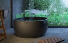 Aura Blck Freestanding Solid Surface Bathtub 07 (web)