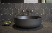 Black Stone Vessel Sink picture № 7