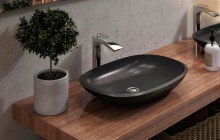 Matte Black Vessel Sink picture № 2