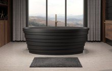 Aquatica Dune Blck Freestanding Solid Surface Bathtub 2 (web)