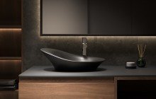 Black Stone Vessel Sink picture № 8