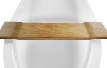 Aquatica Tidal Waterproof Golden Iroko Wood Bathtub Tray 01 (web)