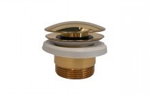 Aquatica Euroclicker3 Bathtub Drain Polished Gold02