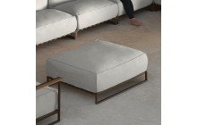 Casilda living corner garden pouf mokka and white beige cushions (web)