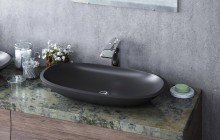 Black Solid Surface Sinks picture № 4