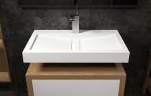 Matte Bathroom Sinks picture № 36